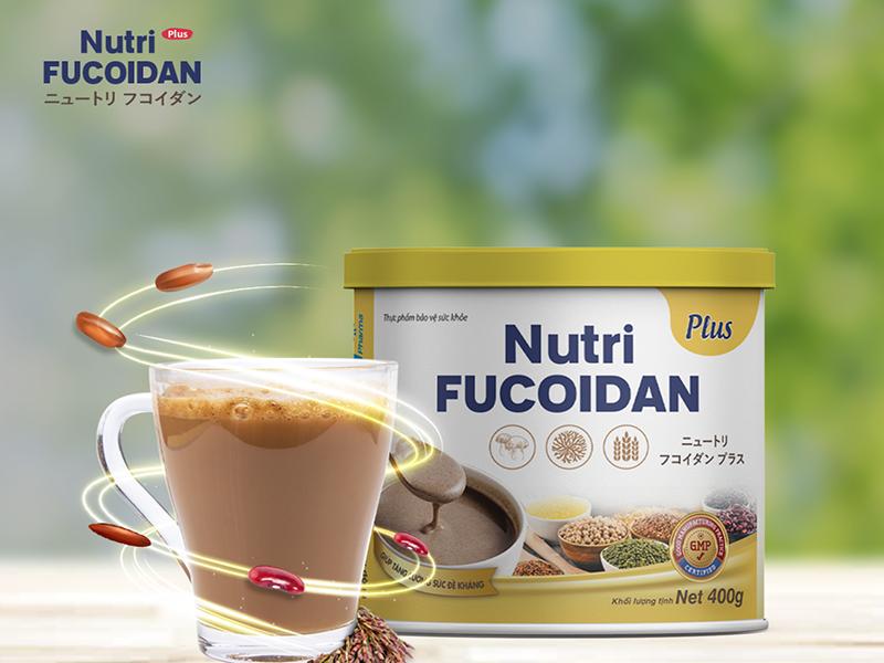 Nutri Fucoidan có chứa hàm lượng vitamin cùng các loại khoáng chất lớn