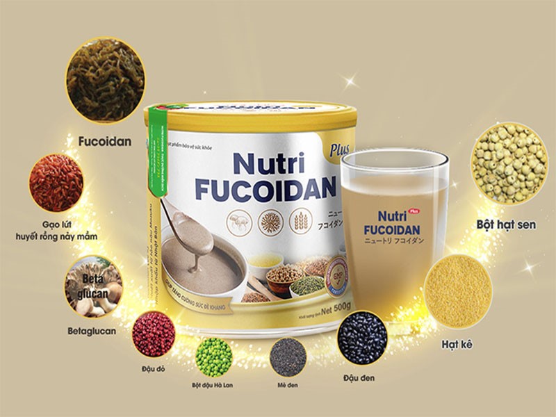 Nutri Fucoidan thực dưỡng miễn dịch tốt cho sức khỏe