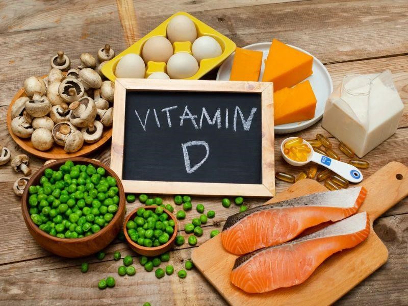 Bổ sung thực phẩm giàu vitamin D để không thiếu hụt dưỡng chất này.