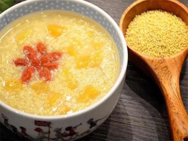 Cháo hạt kê thơm ngon