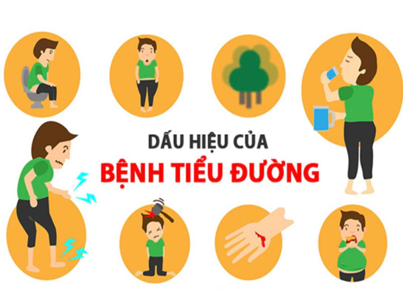 Dấu hiệu bệnh tiểu đường
