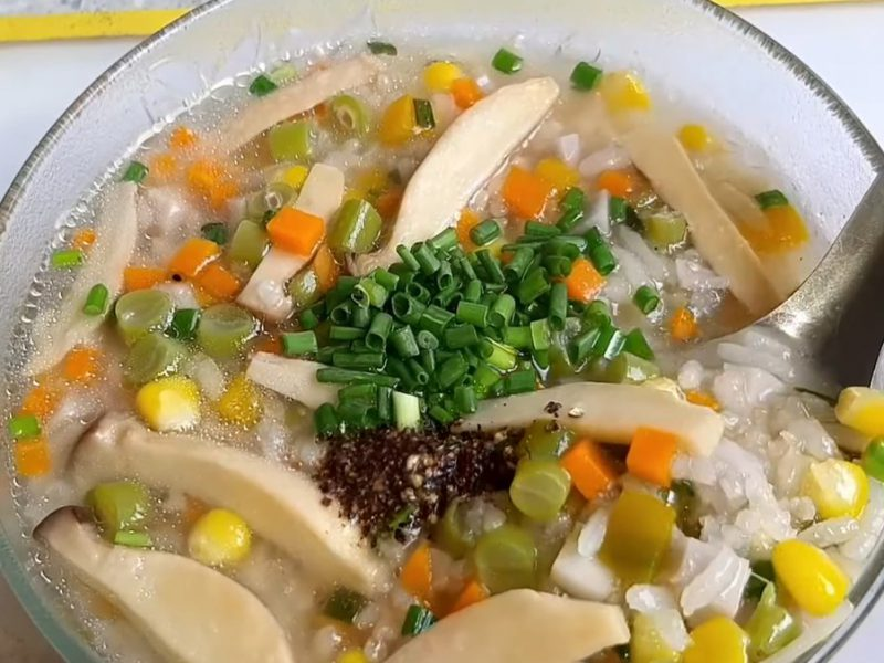 Cháo chay thập cẩm