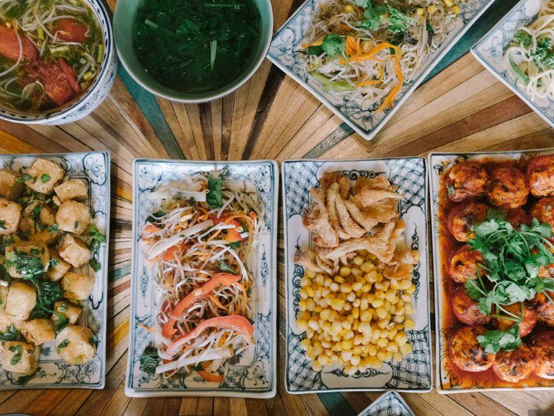 Quán buffet chay ngon tại Ba Đình
