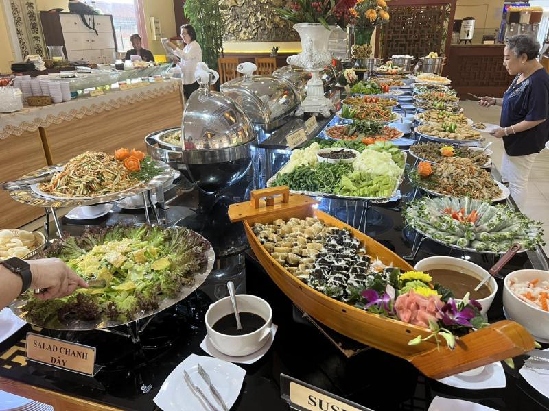 Quán buffet chay tại quận Nam Từ Liêm