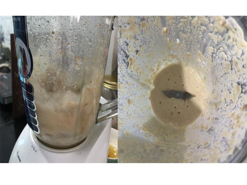 Xay đậu phộng cho mịn