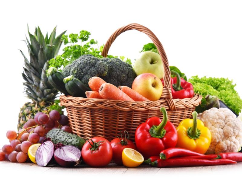 Nên bổ sung các loại rau, củ, quả đa dạng