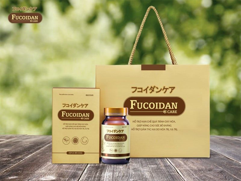 Sản phẩm hỗ trợ điều trị ung thư Fucoidan Care