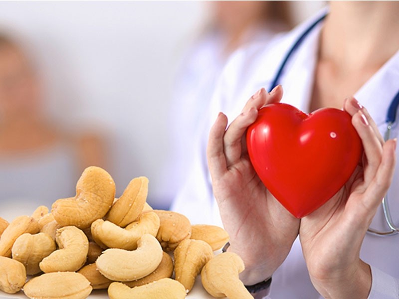 Hạt điều tốt cho tim mạch