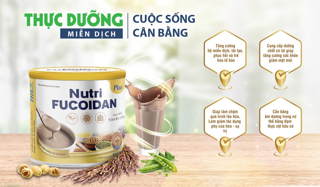Nutri Fucoidan - Thực dưỡng miễn dịch