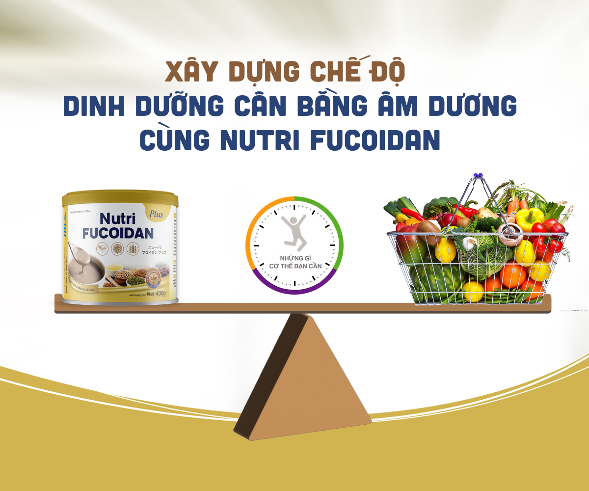 Xây dựng chế độ dinh dưỡng cân bằng âm dương