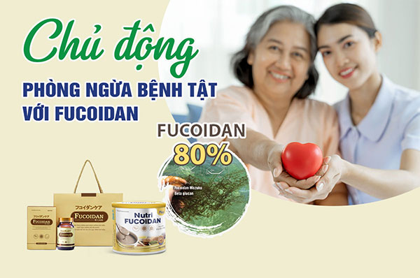 Chủ đồng phòng ngừa bệnh tật với Fucoidan