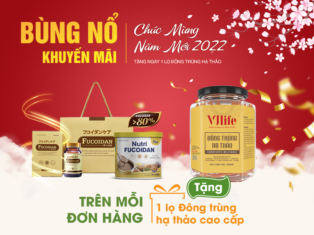 Ưu đãi khủng nhất năm - Mua Nutri tặng Đông trùng hạ thảo
