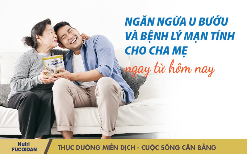 Ngăn ngừa u bướu và bệnh lý mãn tính cho cha mẹ ngay từ hôm nay
