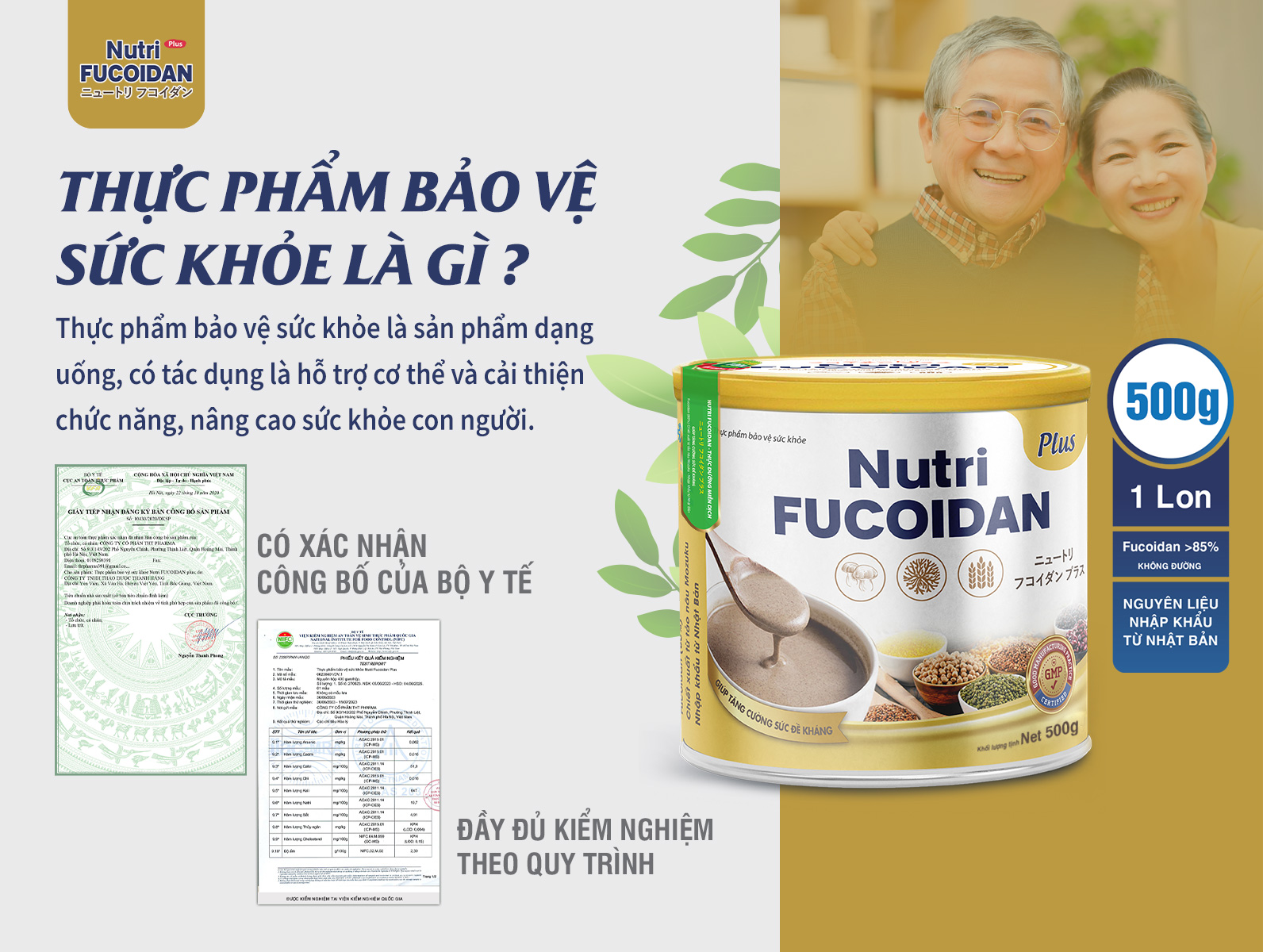 Tại sao Nutri Fucoidan là thực phẩm bảo vệ sức khỏe?