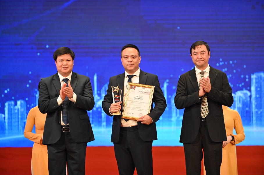 NUTRI FUCOIDAN- ĐẠT TOP 10 THƯƠNG HIỆU DẪN ĐẦU VIỆT NAM 2023