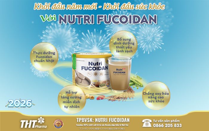 Khởi đầu năm mới - Khởi đầu sức khỏe với Nutri Fucoidan