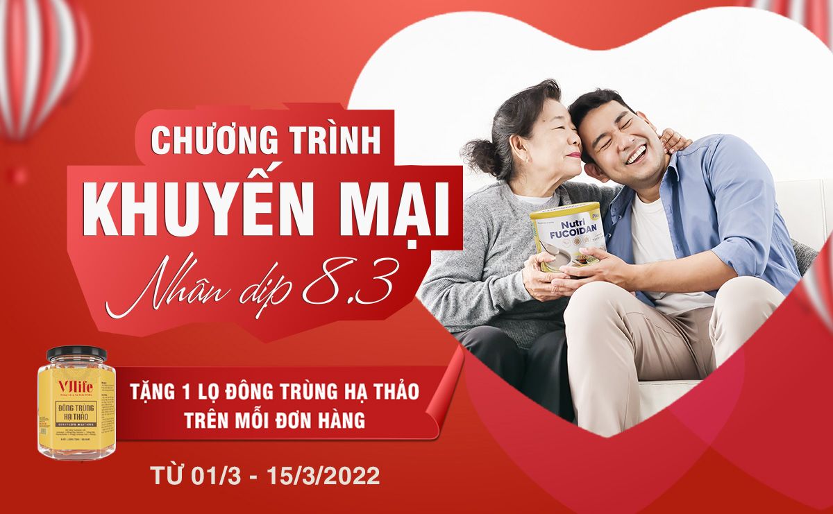 Khuyến mãi nhân dịp Quốc Tế Phụ Nữ mùng 8 tháng 3