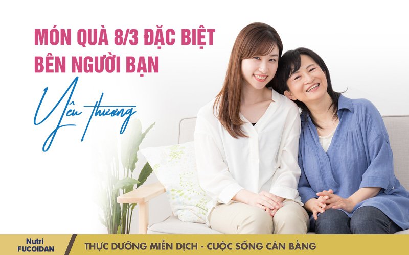 Món quà 8/3 đặc biệt bên người bạn yêu thương